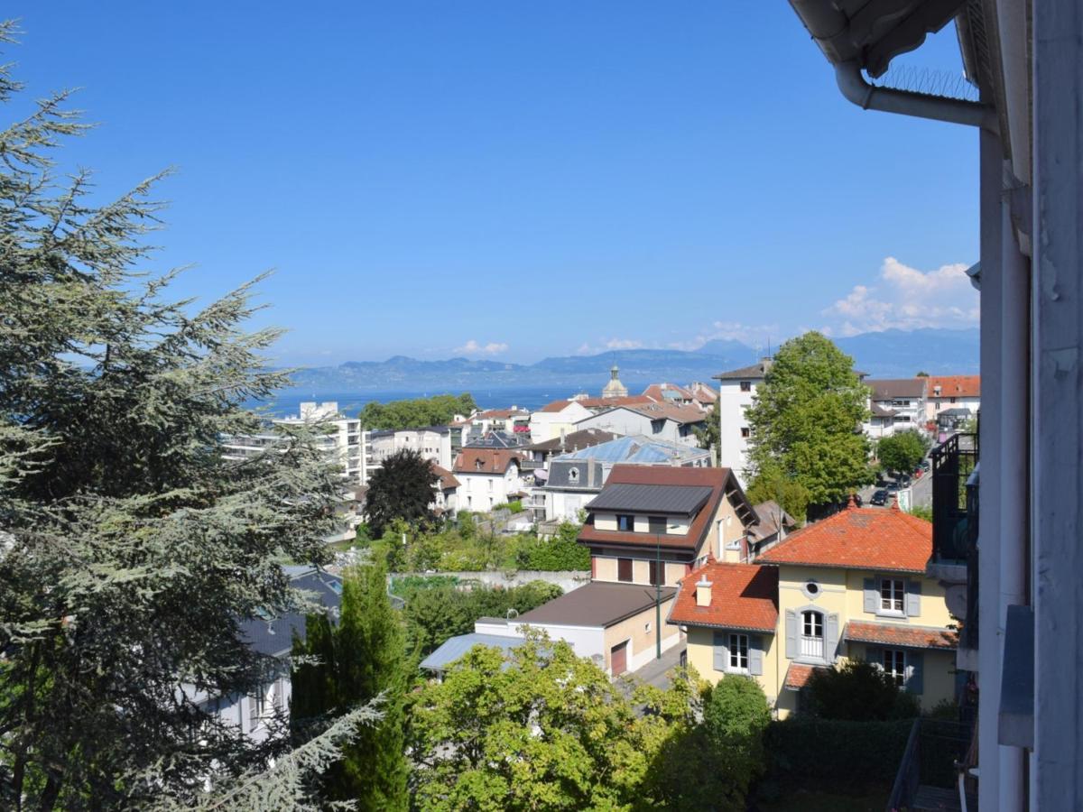 Spacieux Appartement A Evian-Les-Bains Avec Balcon Et Garage - Fr-1-498-48 Luaran gambar