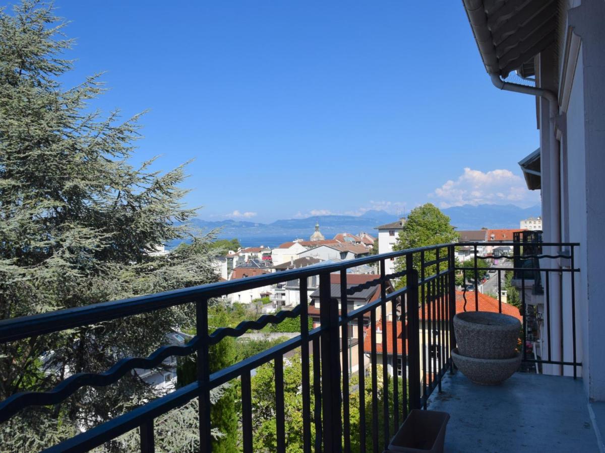 Spacieux Appartement A Evian-Les-Bains Avec Balcon Et Garage - Fr-1-498-48 Luaran gambar